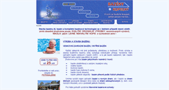 Desktop Screenshot of bazenykopecky.cz